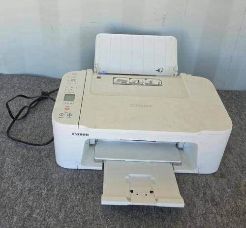 Canon PIXMA TS3722 Wireless All-in-One Inkjet Printer Scanner Copier, White - 2