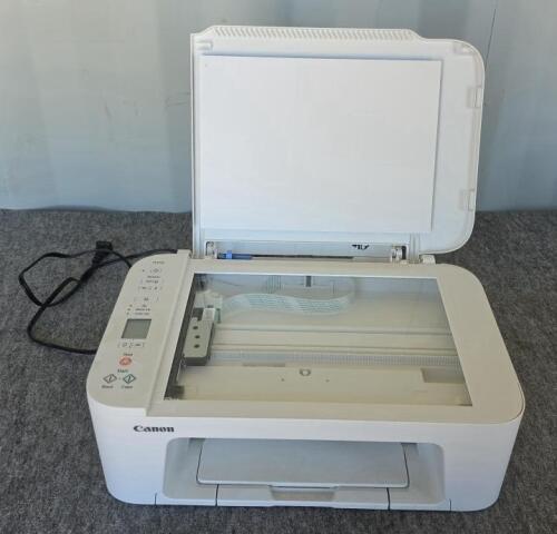 Canon PIXMA TS3722 Wireless All-in-One Inkjet Printer Scanner Copier, White - 3