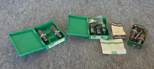 RCBS Reloading Die Sets for .25-06 Rem, .357 Mag/.38 Spl, .30-06 Springfield, With Accessories
