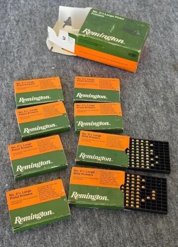 Remington, Federal, CCI Primers Assortment, FFFg Black Rifle Powder, .440 Speer Lead Balls - 7