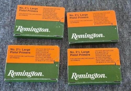Remington, Federal, CCI Primers Assortment, FFFg Black Rifle Powder, .440 Speer Lead Balls - 10