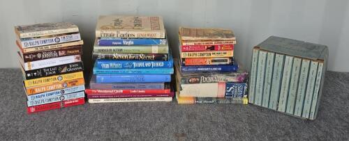 Laura Ingalls Wilder Little House Complete Box Set w/ 20+ Westerns, Paperbacks, Hardcovers