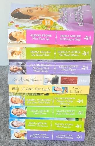 Assorted Paperback Books & Pink Glass Lamp w/ Shade - 4