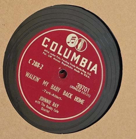 Johnnie Ray Columbia C-288 78 RPM Album Set + 1940s Decca/CBS Louis Jordan, Bing Crosby Books - 5