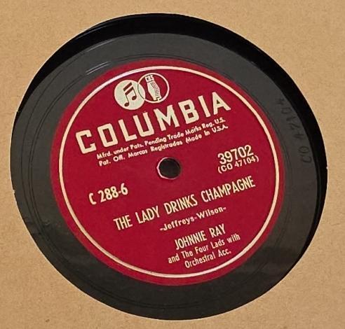 Johnnie Ray Columbia C-288 78 RPM Album Set + 1940s Decca/CBS Louis Jordan, Bing Crosby Books - 9