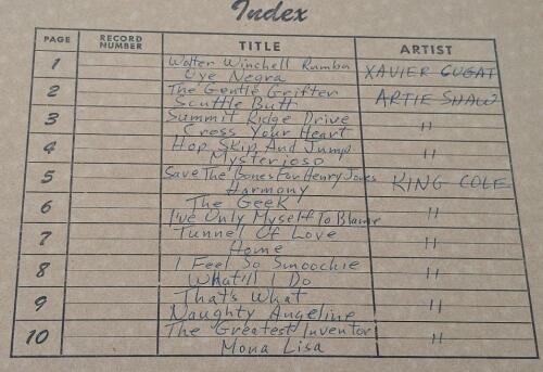 Johnnie Ray Columbia C-288 78 RPM Album Set + 1940s Decca/CBS Louis Jordan, Bing Crosby Books - 16