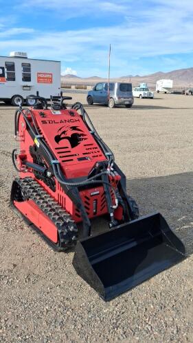 NEW - SDLANCH SDLL60 Mini Skid Steer Loader, 15 HP RATO Engine, 440 lb ROC, 36" Width