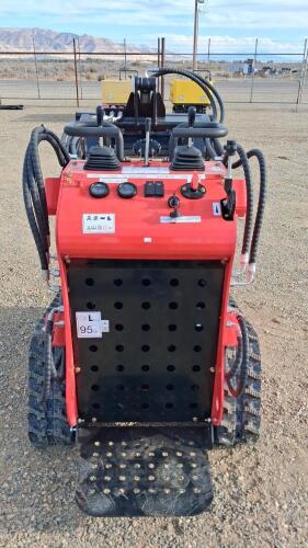NEW - SDLANCH SDLL60 Mini Skid Steer Loader, 15 HP RATO Engine, 440 lb ROC, 36" Width - 6