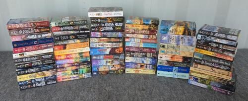Large Lot ~60 Western & Historical Fiction Paperback Books Johnstone Compton Gear Harrison