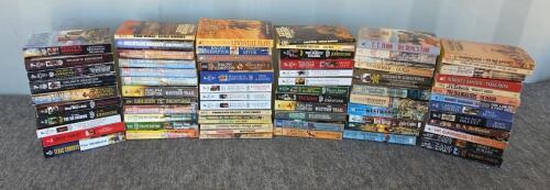 Large 82-Book Western Paperback Lot &ndash; William W. Johnstone, Compton, Short, Grey & More