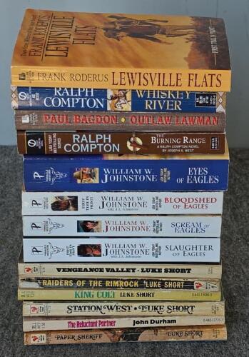 Large 82-Book Western Paperback Lot &ndash; William W. Johnstone, Compton, Short, Grey & More - 4
