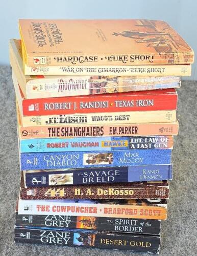 Large 82-Book Western Paperback Lot &ndash; William W. Johnstone, Compton, Short, Grey & More - 7