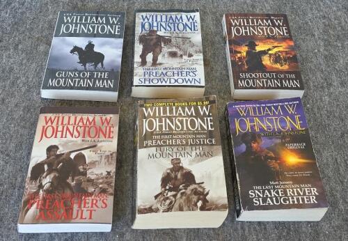 Large 82-Book Western Paperback Lot &ndash; William W. Johnstone, Compton, Short, Grey & More - 9