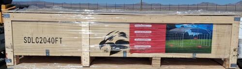 20'x40' All-Steel Metal Carport, NEW IN BOX - 12' Height, Heavy Gauge Frame, CE Certified