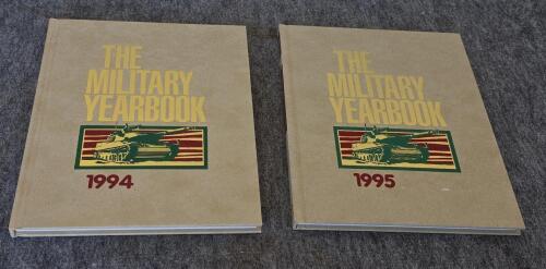 Large Military & History Book Lot - Illustrated WWII Encyclopedia, 1994/1995 Military Yearbook - 3