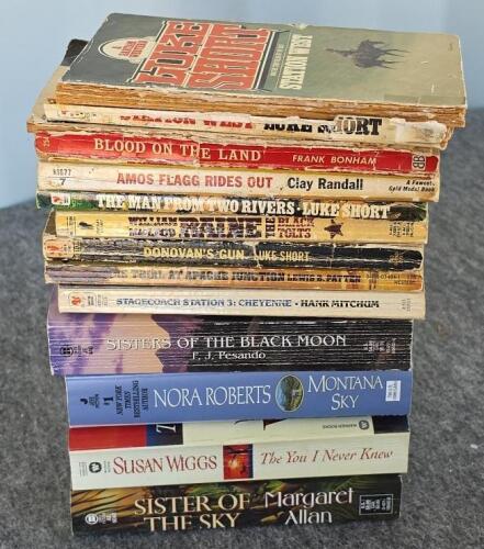 Lot of 48 Mass Market Paperback Western and Romance Novels by Various Authors - 5
