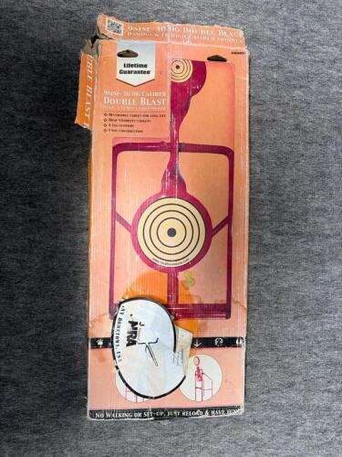 Do-All Outdoors DHR93 9mm-30.06 Double Blast Steel Spinner Target, 2 Spinners, 4-Leg Support