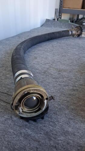 Industrial Rubber Transfer Fuel Hose with Camlock Couplings - 2