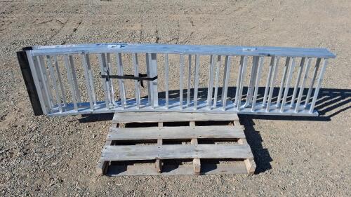 REVARC HD 90" Folding Aluminum Loading Ramps, 2,100 lb Capacity, 22" Wide Each