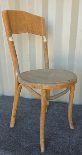 Albert Pick & Co. Model 1250 Bentwood Caf&eacute; Chairs, Set of 3, Early-Mid 20th Century - 2