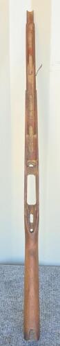 2 Mosin-Nagant M91/30 Full-Length Rifle Stock, WWII Russian, Partial Hardware, Original Wood - 5