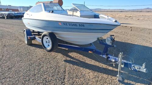 Bayliner Capri Bowrider 17ft, Mercury 150 HP Outboard, Trailer Included