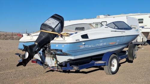 Bayliner Capri Bowrider 17ft, Mercury 150 HP Outboard, Trailer Included - 7