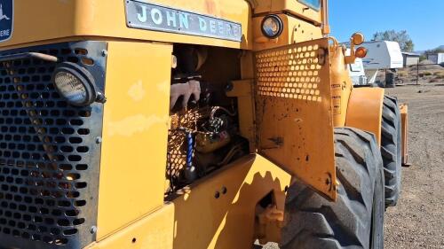 John Deere Articulated Wheel Loader, Enclosed Cab, Loader Bucket, 1,298 Hours - 17