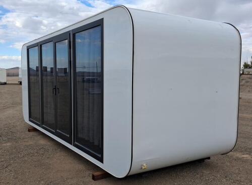 Modern Prefabricated Modular Tiny Home with Kitchenette and Bathroom