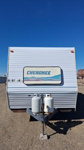 Cherokee 28ft Travel Trailer, Dual Axle, Roof AC, Propane System, Sleeps 4-6 - 2