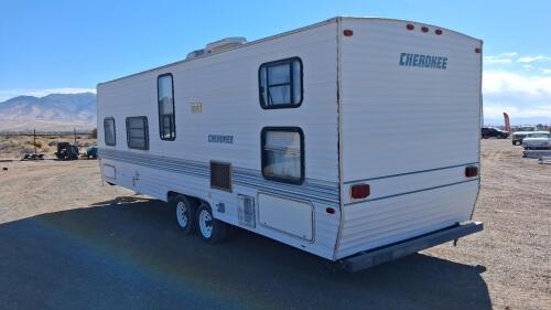 Cherokee 28ft Travel Trailer, Dual Axle, Roof AC, Propane System, Sleeps 4-6 - 5
