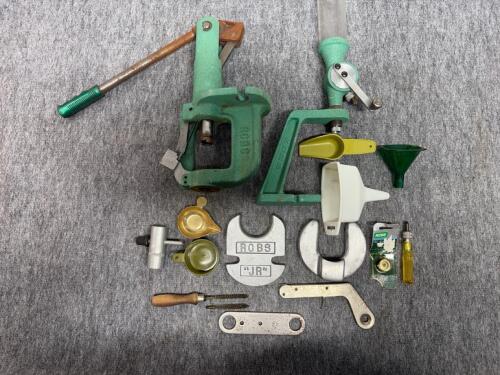 RCBS JR2 Single Stage Reloading Press Kit w/ Powder Measure, Shell Holders, Multiple Accessories