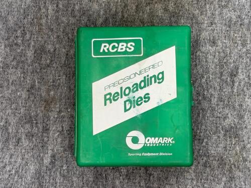 RCBS 3-Die Set .38 Special SWC, Group B, Part #18306 with Case & Instructions