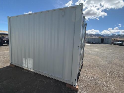 12 ft New Modified Shipping Container &ndash; Side Door, Window w/ Security Bars - 5