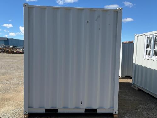 12 ft New Modified Shipping Container &ndash; Side Door, Window w/ Security Bars - 7
