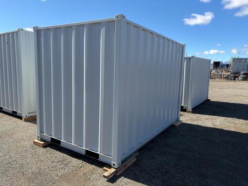 11ft New Modified Shipping Container &ndash; Side Door, Window w/ Security Bars - 3