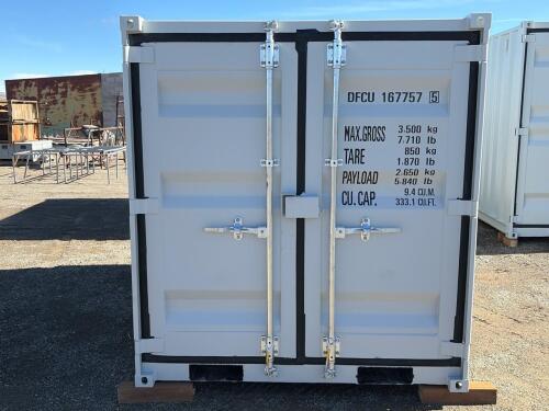 10ft New Modified Shipping Container &ndash; Side Door, Window w/ Security Bars - 3