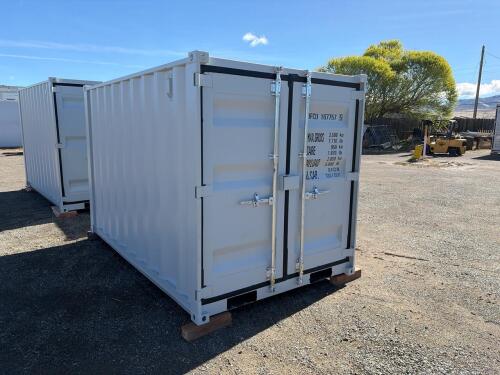 10ft New Modified Shipping Container &ndash; Side Door, Window w/ Security Bars - 4