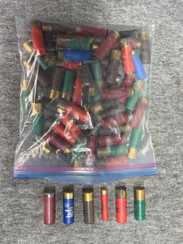 60+ 12 Gauge Shotgun Shells, Various Manufacturers