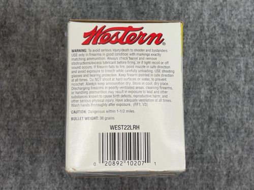 500rds Western .22 LR Hollow Point Rounds - 2
