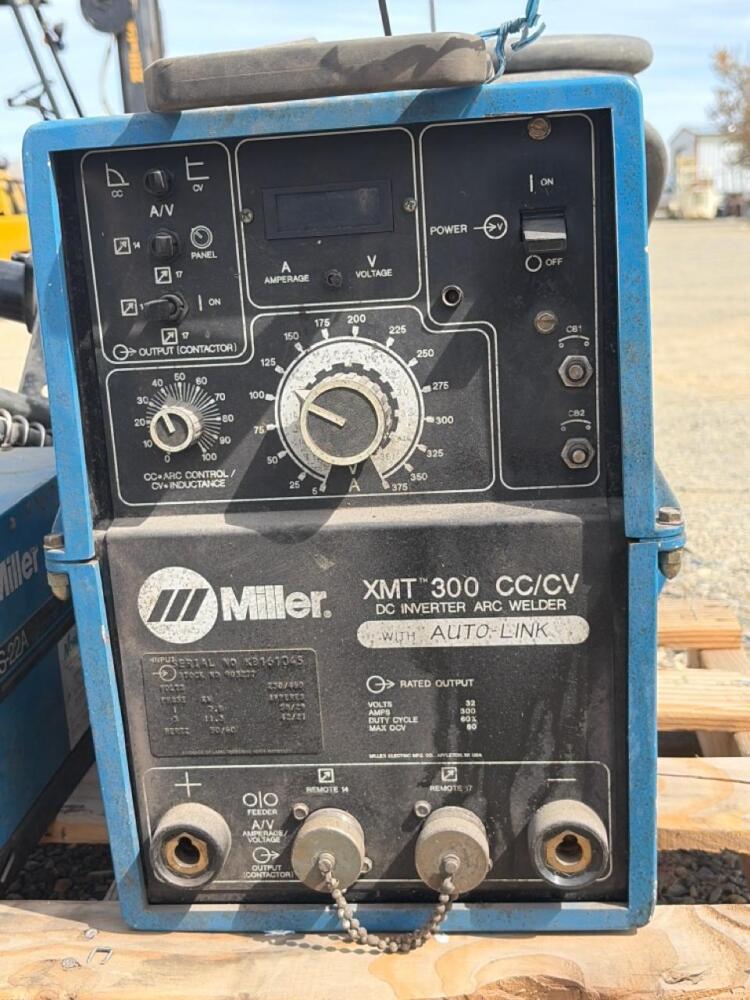 Miller Inverter Welder w/ S-22A Wire Feeder