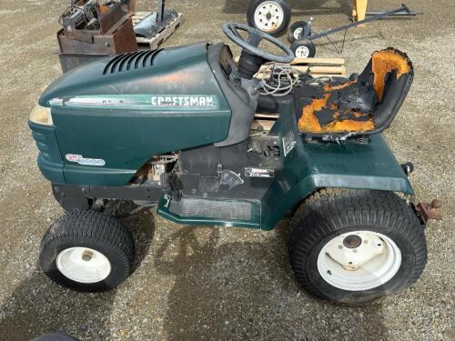 Craftsman GT 5000 21 HP Kohler V-Twin Riding Lawn Tractor, Dozer Blade