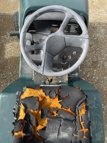 Craftsman GT 5000 21 HP Kohler V-Twin Riding Lawn Tractor, Dozer Blade - 8