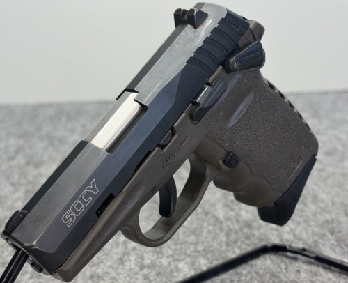 SCCY CPX-1 9mm Semi-Automatic Pistol, 10+1, Black/Gray, 3.1" Barrel! - 3