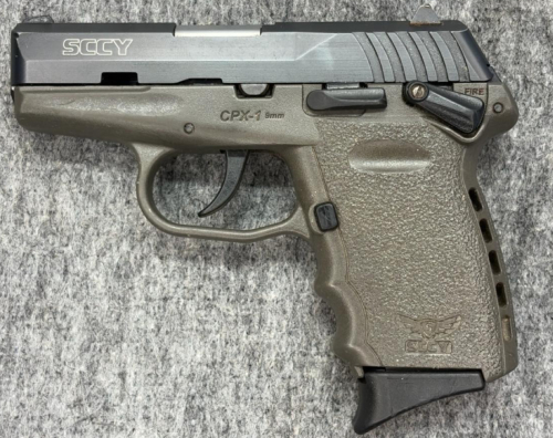 SCCY CPX-1 9mm Semi-Automatic Pistol, 10+1, Black/Gray, 3.1" Barrel! - 4