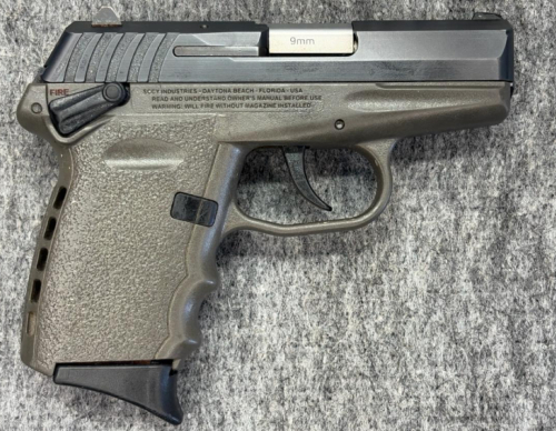 SCCY CPX-1 9mm Semi-Automatic Pistol, 10+1, Black/Gray, 3.1" Barrel! - 5