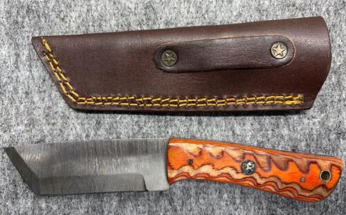 Custom Cleaver Fixed Blade Knife, Damascus Steel Blade! - 2