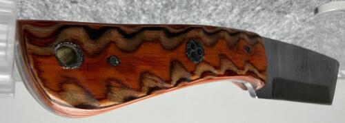 Custom Cleaver Fixed Blade Knife, Damascus Steel Blade! - 10