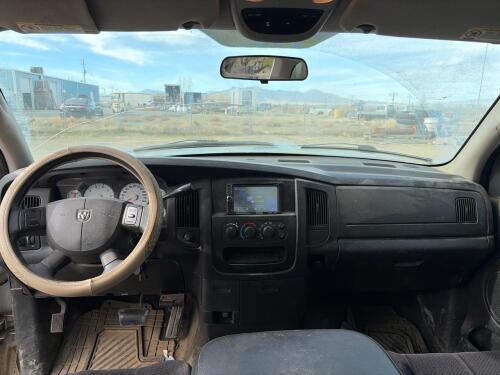 2005 Dodge Ram 1500 Quad Cab, Silver, 6.5 ft Bed, 4.7L V8 - 5