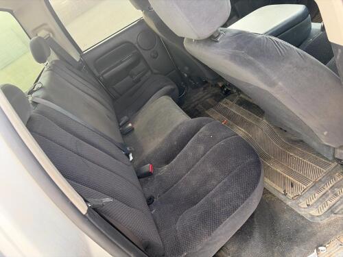 2005 Dodge Ram 1500 Quad Cab, Silver, 6.5 ft Bed, 4.7L V8 - 10